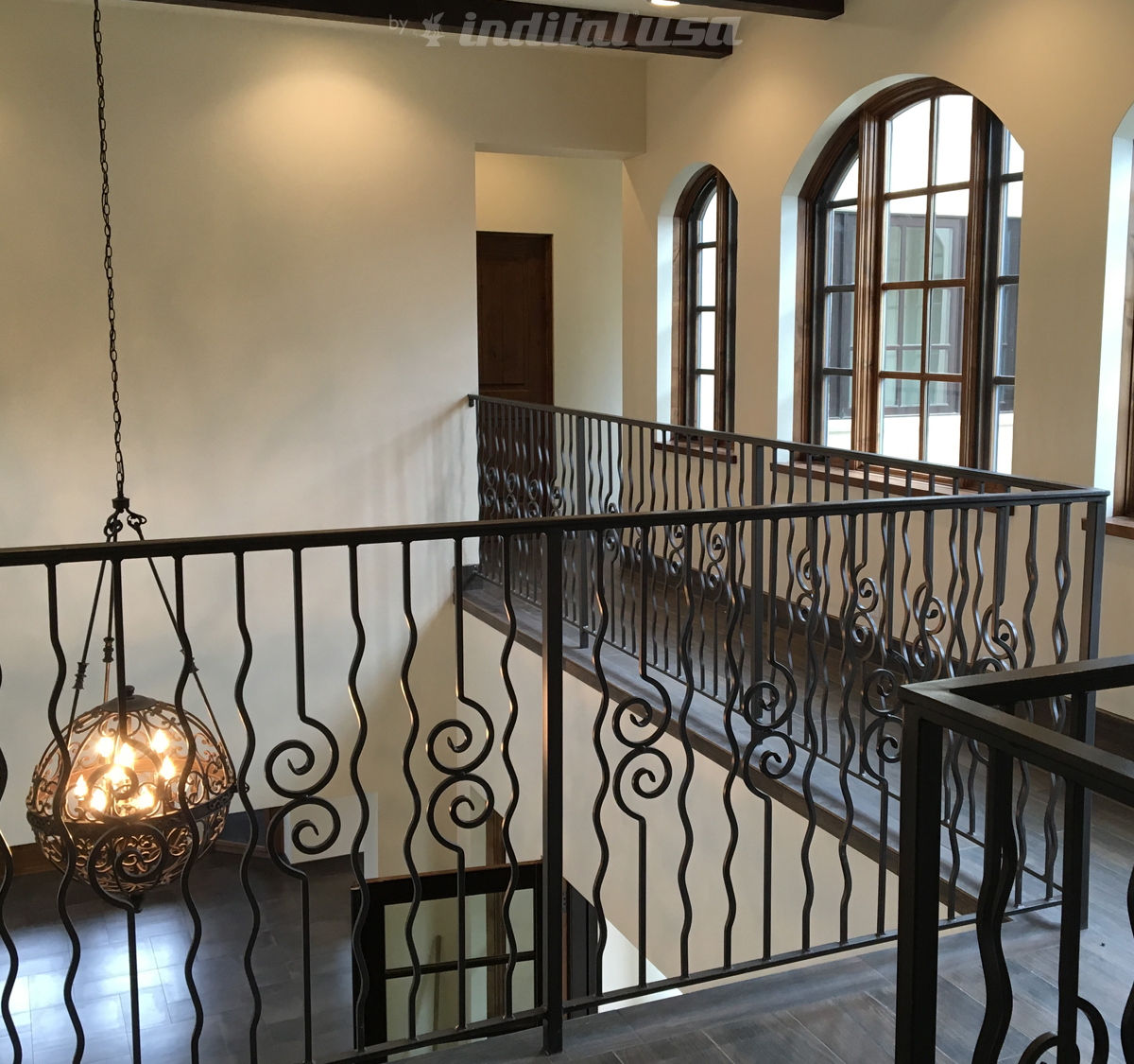 Wrought Iron Railing from Laurie C. Fisher Architect