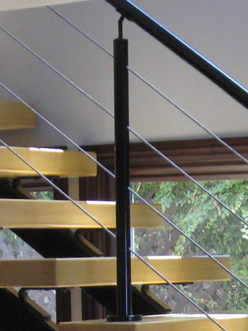 Cable Railing with Round Tube